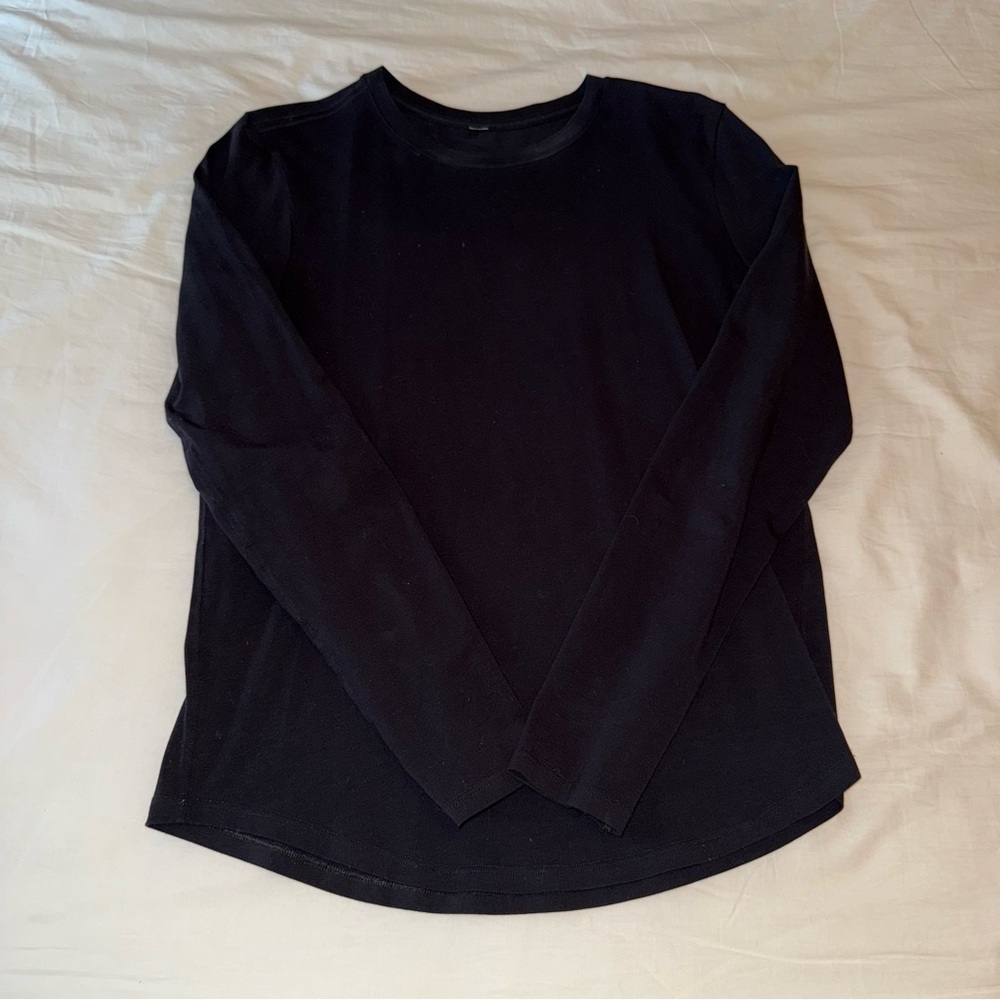 Lululemon Black Long Sleeve Top